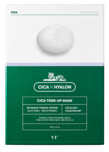 Cica Tone-Up Mask 28g x 6ea