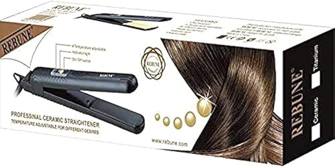 Hair Straightener 50 Watts, Black, RE-457