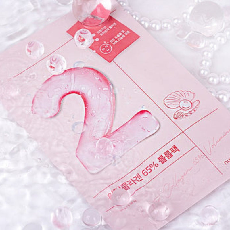 No.2 Water Collagen 65% Voluming Sheet Mask (1ea)