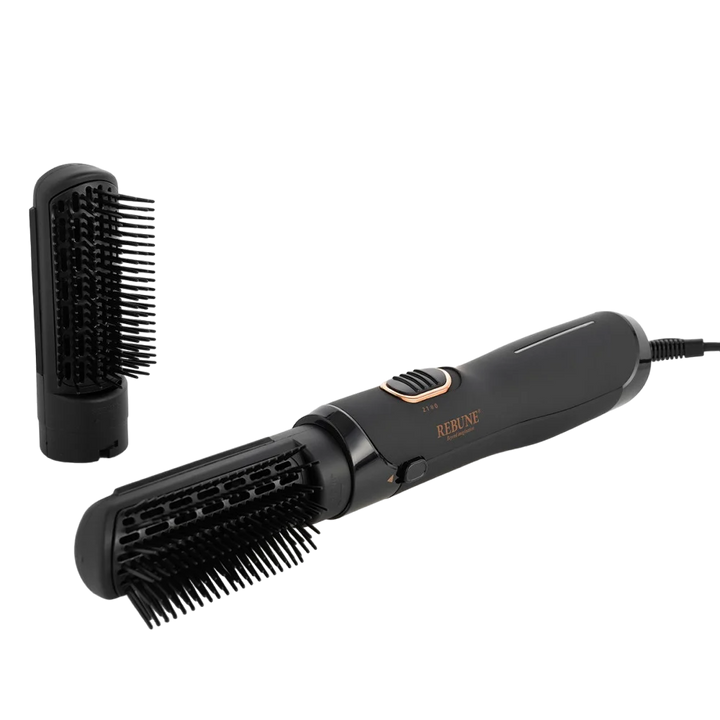 Hair styler, two pieces, 1200 watts, black, RE-2094-2