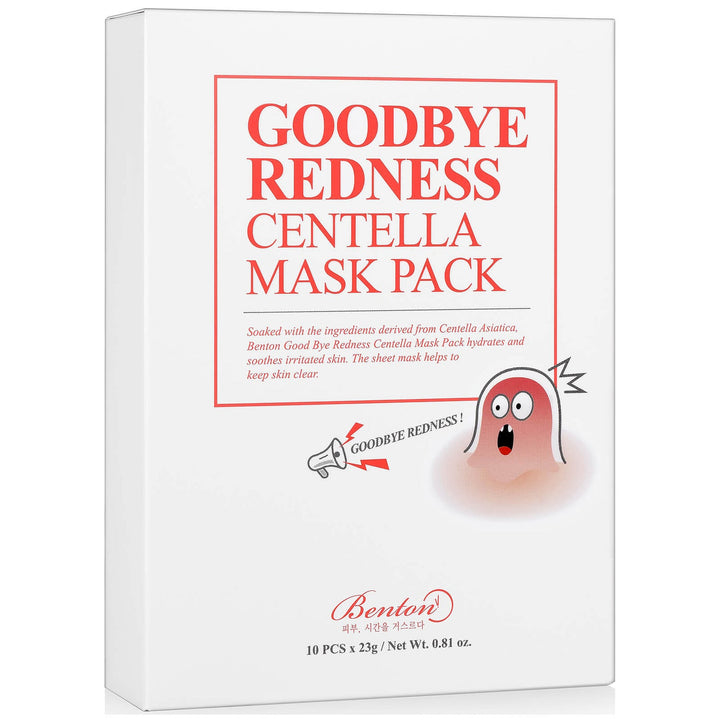 Goodbye Redness Centella Mask Pack [1Box] 23g x 10ea