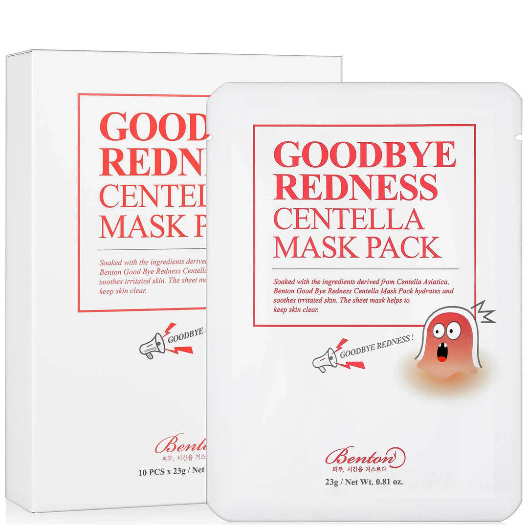 Goodbye Redness Centella Mask Pack [1Box] 23g x 10ea