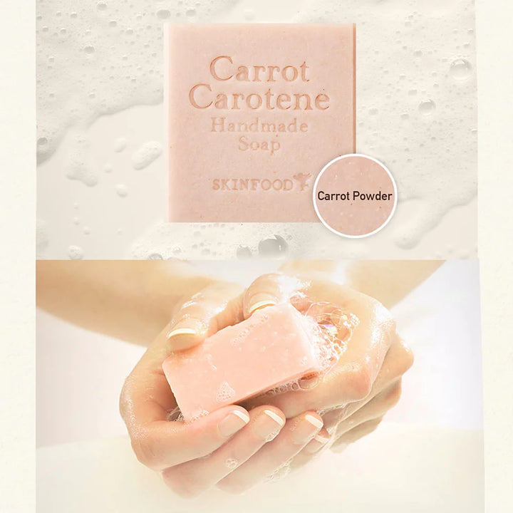 CARROT CAROTENE HANDMADE SOAP 100g