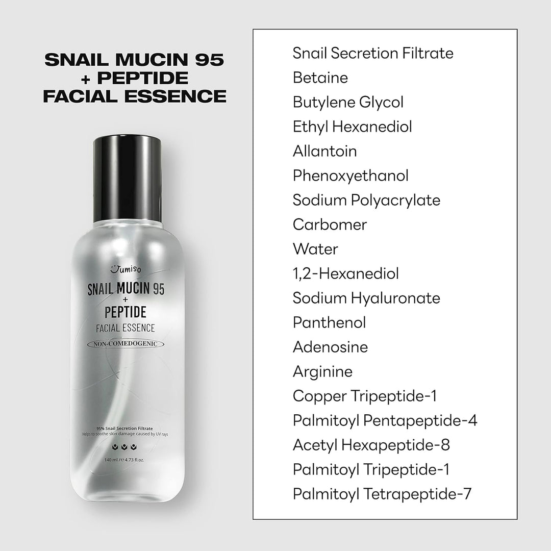 Snail Mucin 95 + Peptide Essence 140ml