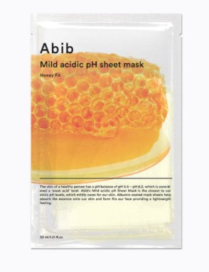 MILD ACIDIC pH SHEET MASK HONEY FIT (10ea)