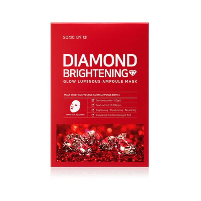 RED DIAMOND BRIGHTENING GLOW LUMINOUS AMPOULE MASK 25g*10ea