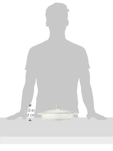 Lodge Cast Iron Casserole Pan, 3.6 Quart