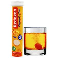Redoxon Vitamin C Tablets, Orange, 20 Count