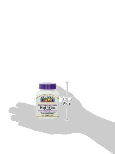 21st Century Resveratrol Red Wine Extract Capsules, 90 Count