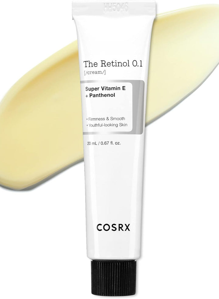 SET (COSRX The Retinol 0.5 Oi + COSRX The Hyaluronic Acid 3 Serum 20ml + Cosrx The Retinol 0.1 cream, 0.67 Fl.oz  )