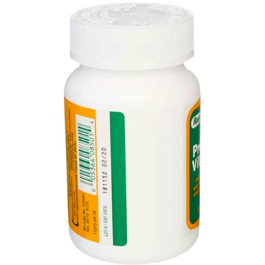 RUGBY LABORATORIES Prenatal Vitamins, 100 Count