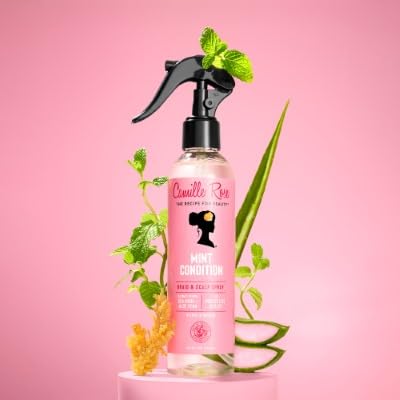 Camille Rose Braid & Scalp Spray, Mint Condition, 8 oz