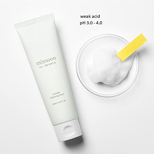 mixsoon Centella Cleansing Foam, 150 ml