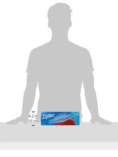 Ziploc Freezer Bags, Gallon, 28 Count