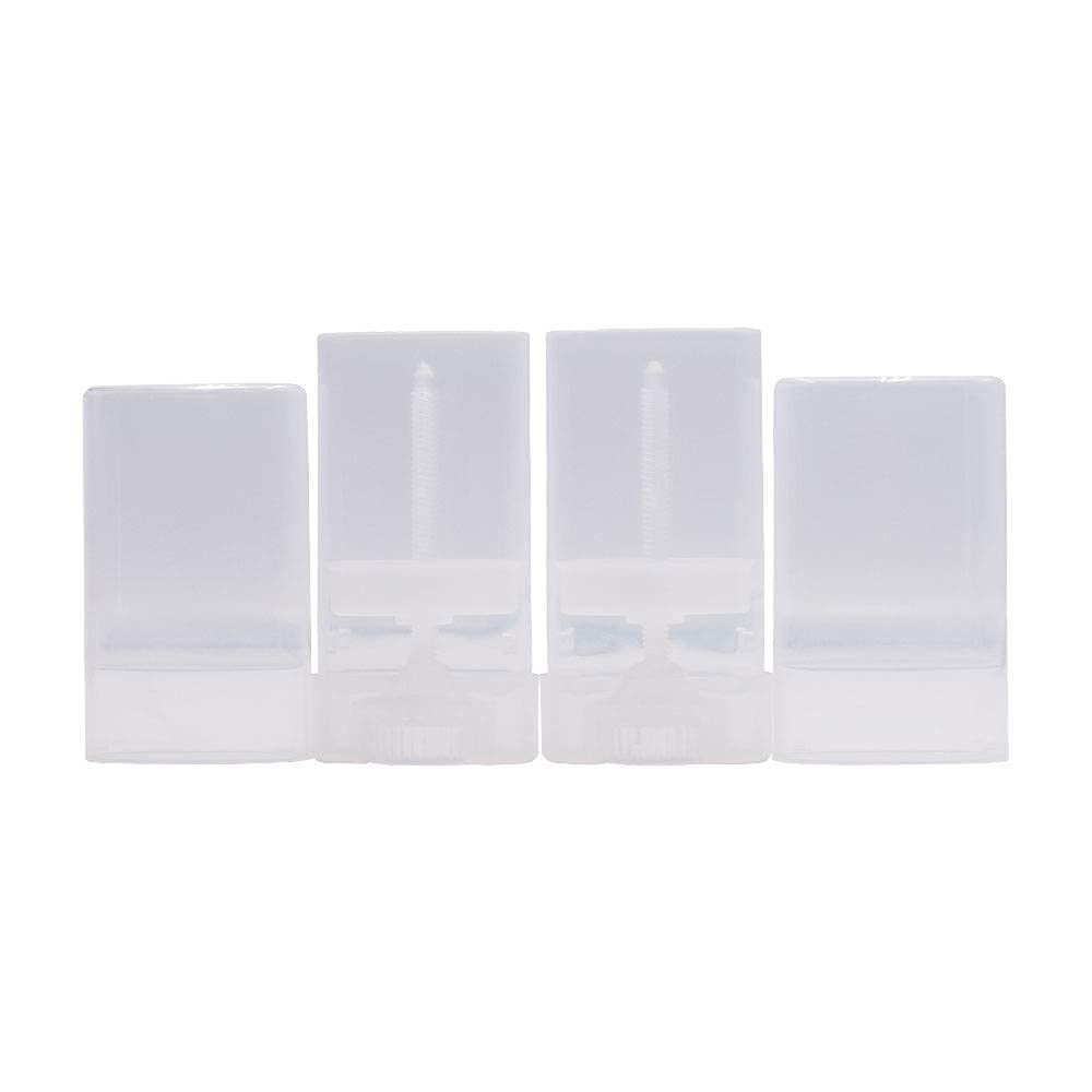 Healthcom Empty Deodorant Containers, Clear, 15 ml, 15 Count