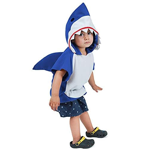 EraSpooky Shark Short Hoodie, Kids
