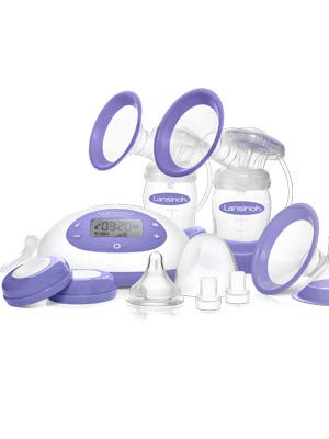 Lansinoh 2-in-1 Electric Breast Pump, One Size