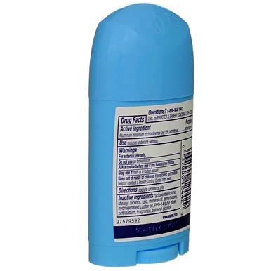 Secret Anti-Perspirant Deodorant Solid, Powder Fresh, 1.7 oz, Pack of 3