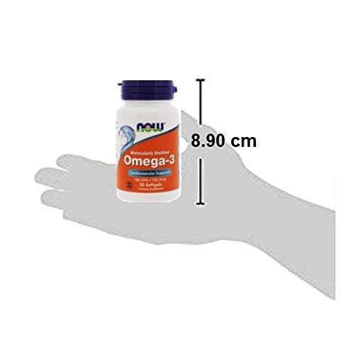 NOW Omega-3 EPA & DHA Softgels, 30 Count
