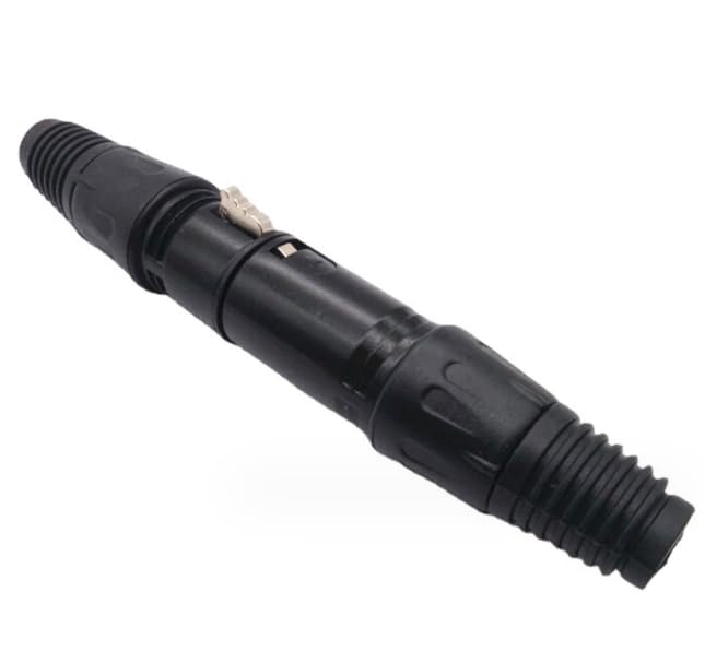 SAHENITEANA XLR Solder Connector, 5 Male and 5 Female, 10 Count