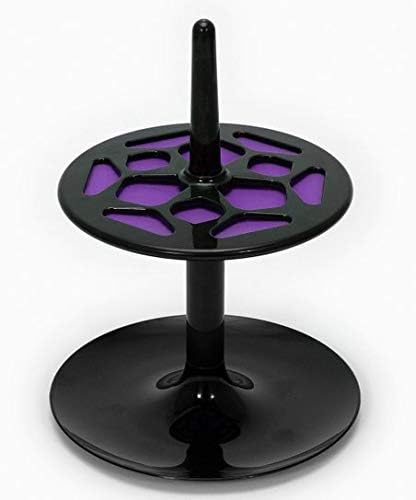 Denco Flip To Dry Brush Organizer And Drying Rack, Black