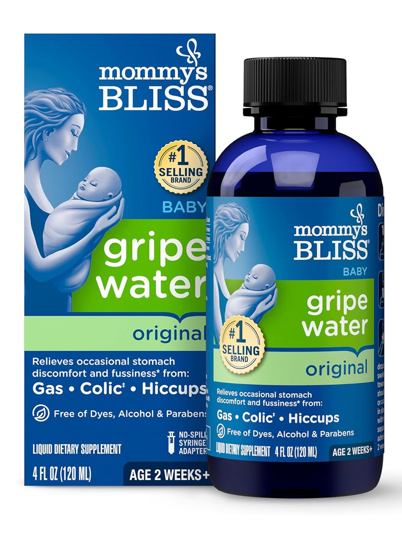 Mommy's Bliss Gripe Water Original, 8 fl oz