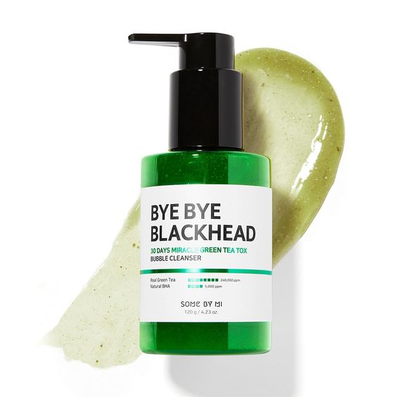 Bye Bye Blackhead 30 Days Miracle Green Tea Tox Bubble Cleanser 120g