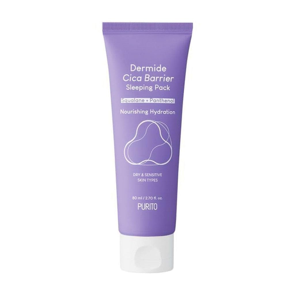 PURITO Dermide Cica Barrier Sleeping Pack, 80 ml