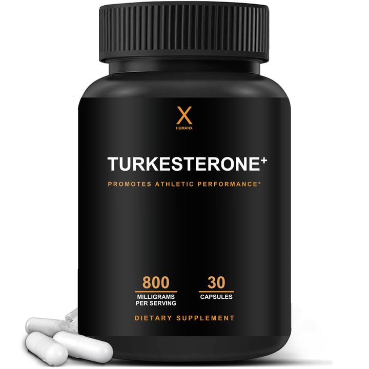 HUMANX Turkesterone+ Supplement, 800 mg