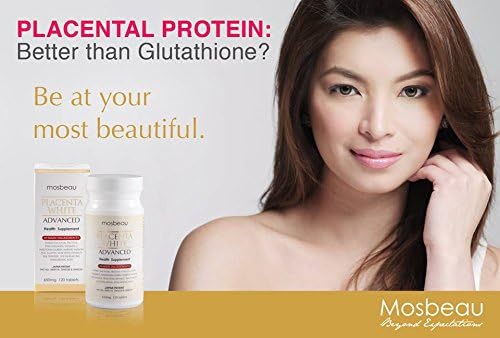 Mosbeau Placenta White Advanced Supplement, 120 Count