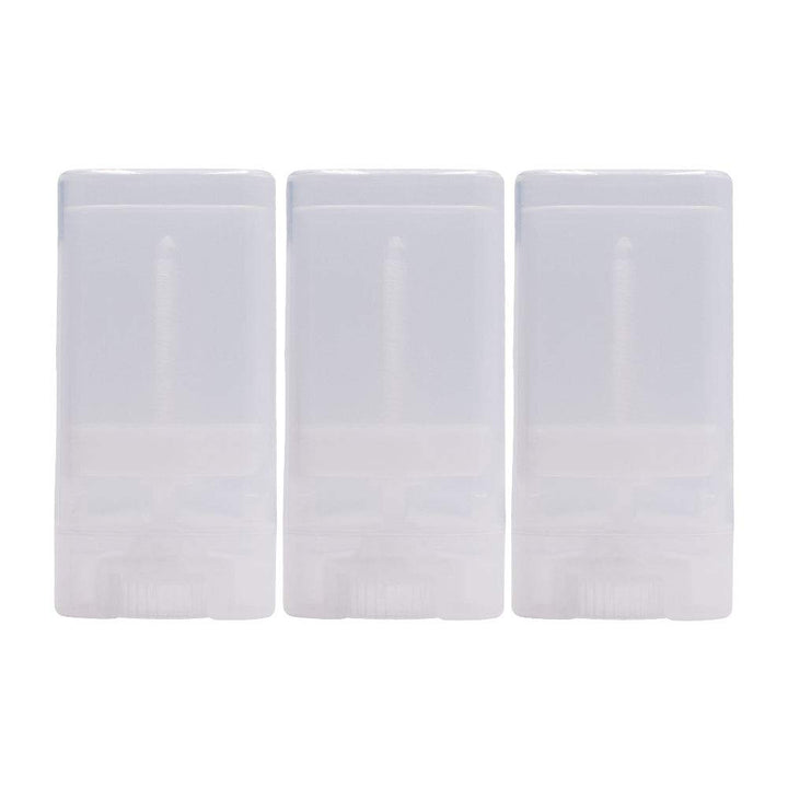 Healthcom Empty Deodorant Containers, Clear, 15 ml, 15 Count