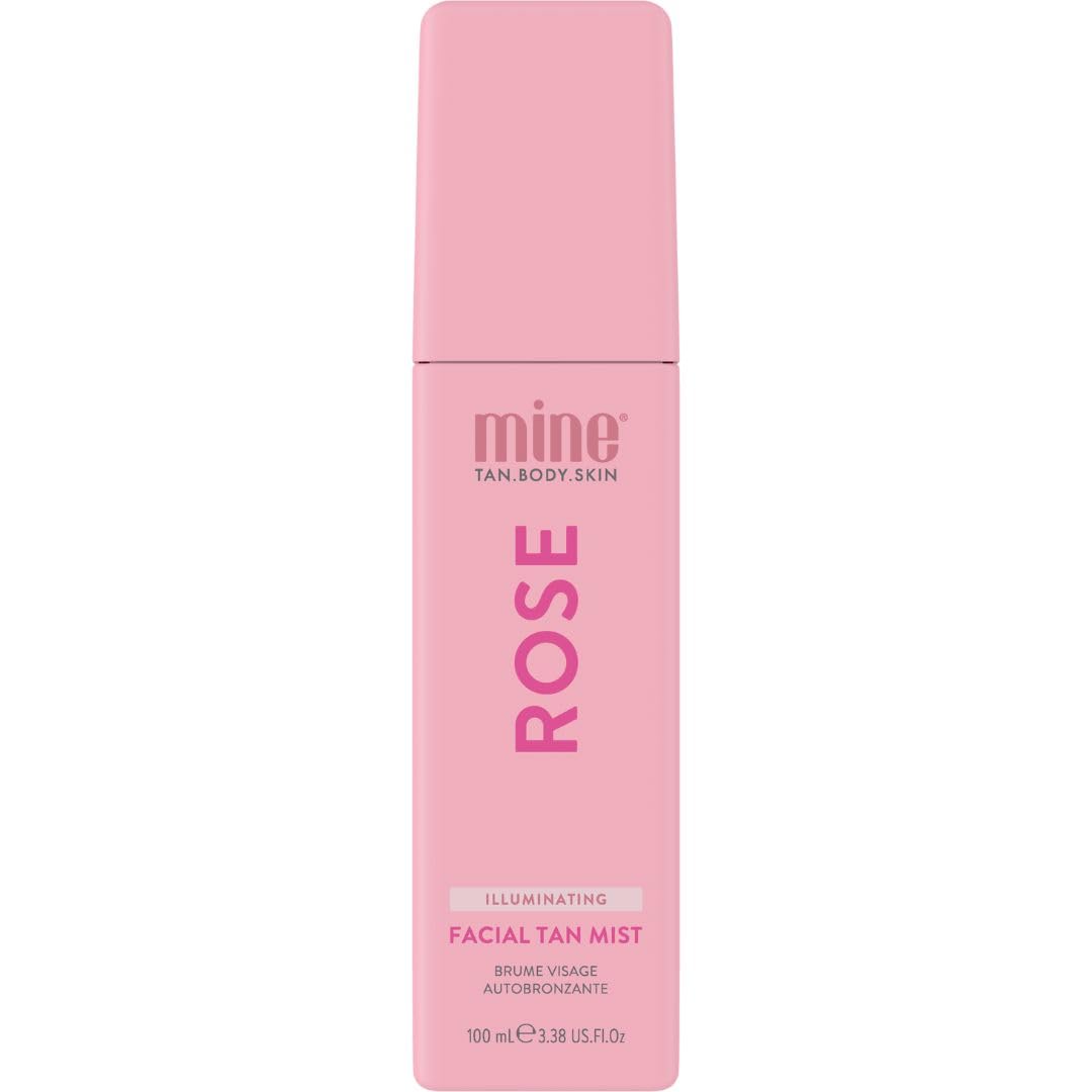 Minetan Body.Skin Rose Face Tan Mist, 3.38 fl oz