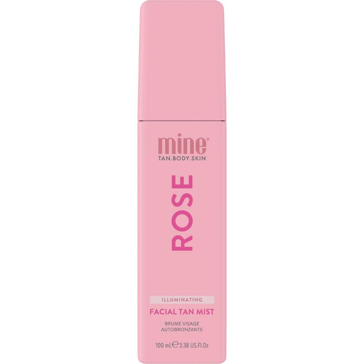 Minetan Body.Skin Rose Face Tan Mist, 3.38 fl oz