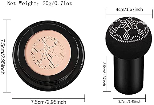 Bizzico Mushroom Head Air Cushion CC Cream, Natural