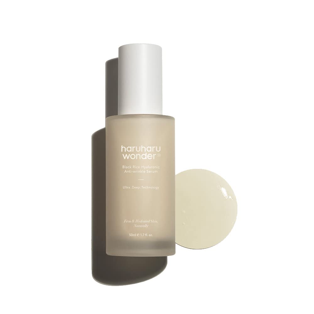 Haru Haru Wonder Black Rice Hyaluronic Anti-Wrinkle Serum, 1.6 fl oz