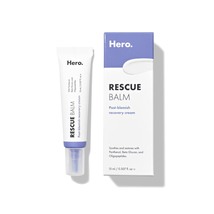 Hero Cosmetics Rescue Balm Post Blemish Recovery Cream, 0.5 fl oz