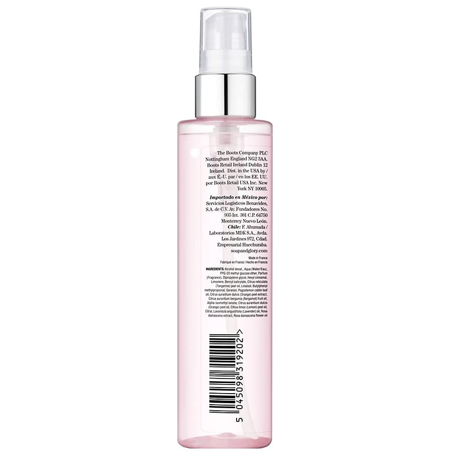 Soap & Glory Original Pink Body Mist, Rose & Bergamot