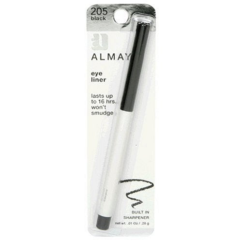 Almay Eyeliner with Built In Sharpener, Black 205, 0.01 oz