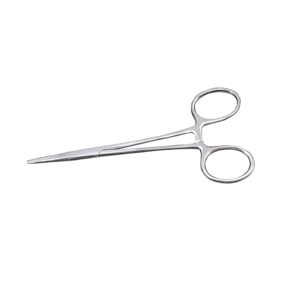 Motanar Pet Hemostat Forceps, Straight, Silver