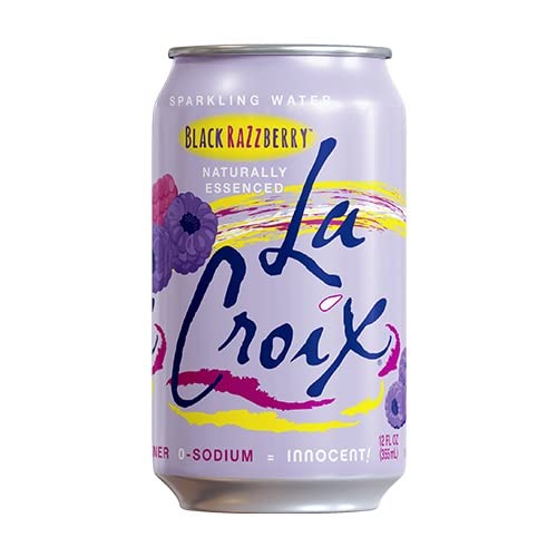 La Croix Black Razzberry Sparkling Water, 8 Count