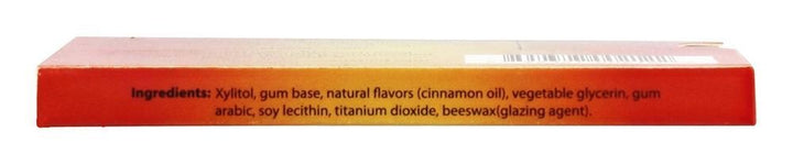 Xyloburst Xylitol Gum, Cinnamon, 12 Count
