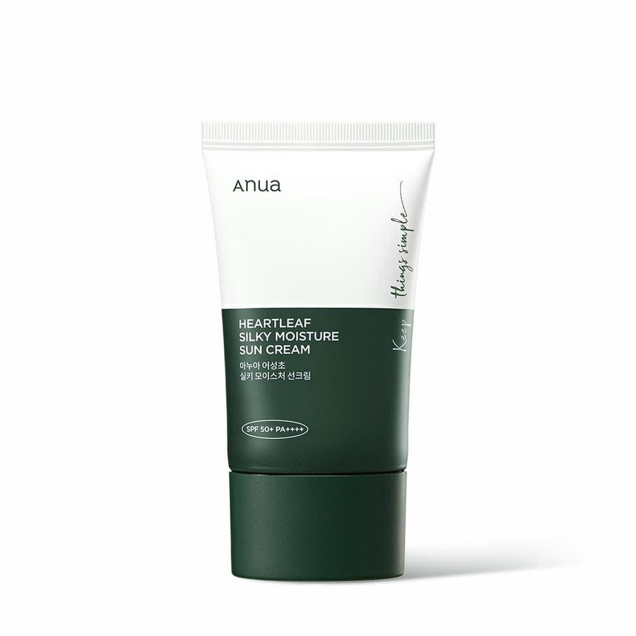 ANUA Heartleaf Silky Moisture Sun Cream, 50 ml