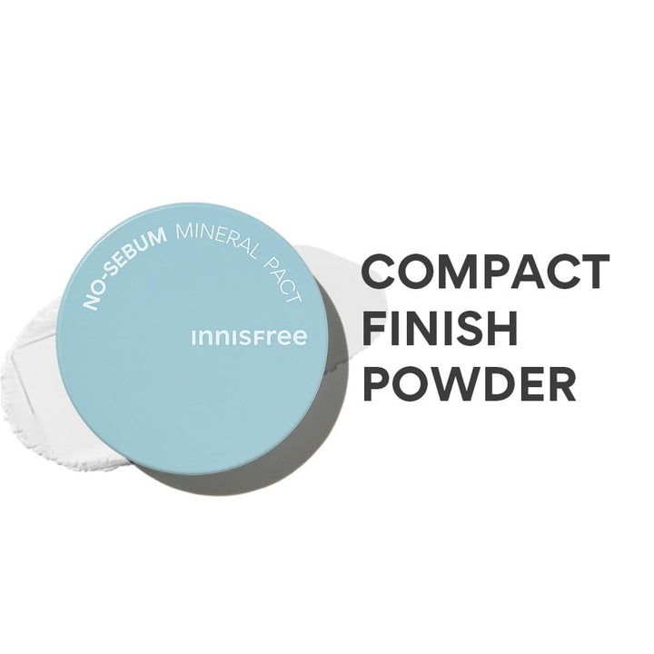 innisfree No Sebum Mineral Pact Plus, 1 Count