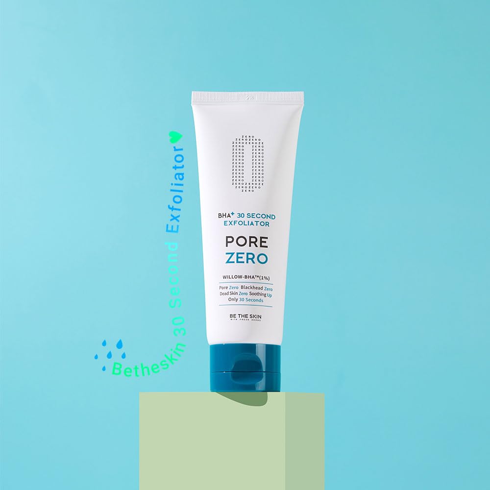 BE THE SKIN BHA+ Pore Zero 30 Second Exfoliator, 100 g