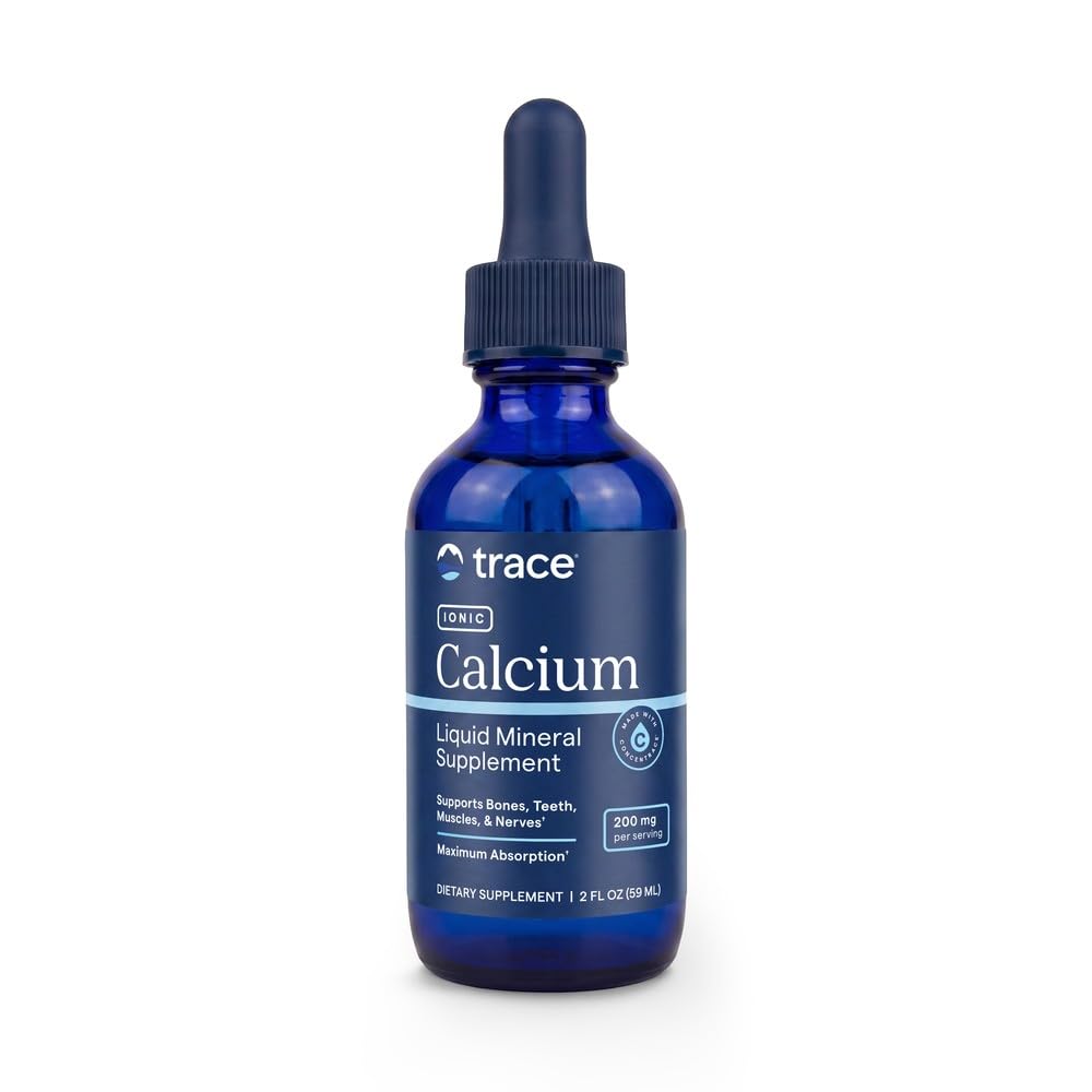 Trace Minerals Research Liquid Ionic Calcium, 200 mg, 2 oz