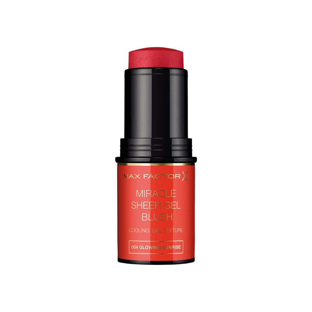 Max Factor Miracle Sheer Gel Blush Stick, Glowing Sunrise, 004
