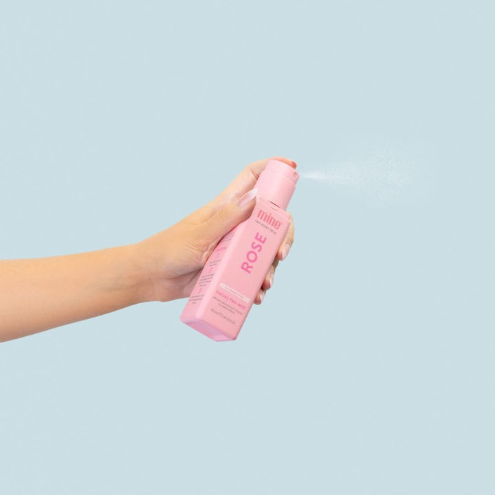 Minetan Body.Skin Rose Face Tan Mist, 3.38 fl oz