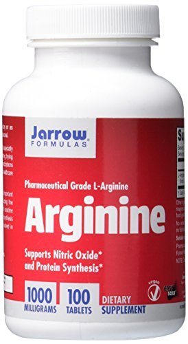 Jarrow Formulas Arginine 1000 mg, 100 Count