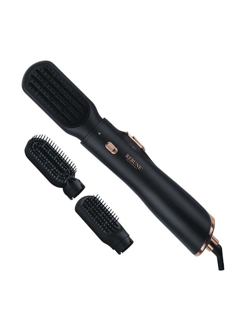 REBUNE Consultant RE-2108-2, Matte Black, 2 Count