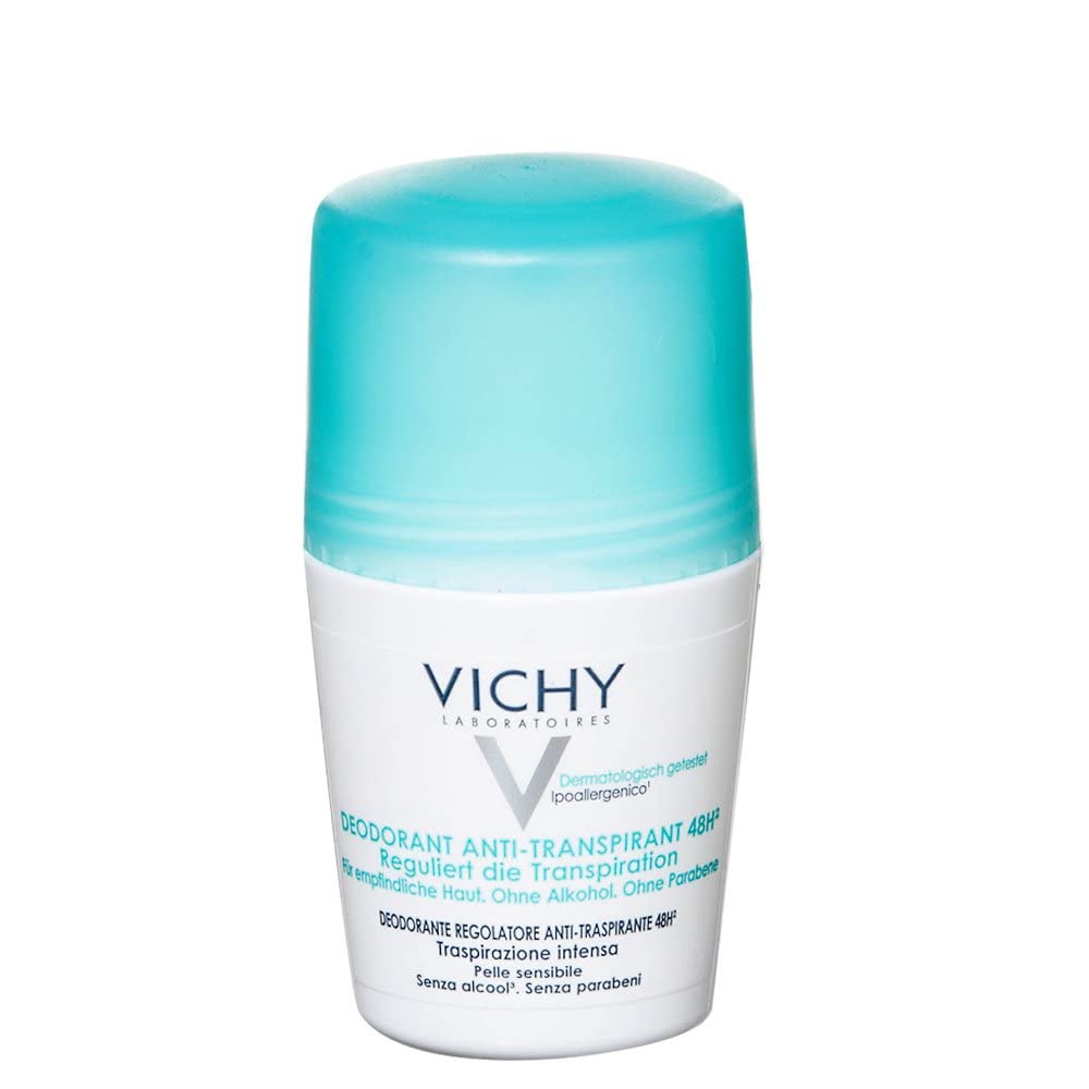 VICHY Anti-Perspirant Treatment Roll-On, Sensitive Skin, 50 ml